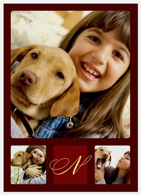 Brown Triple Initial Create Your Own