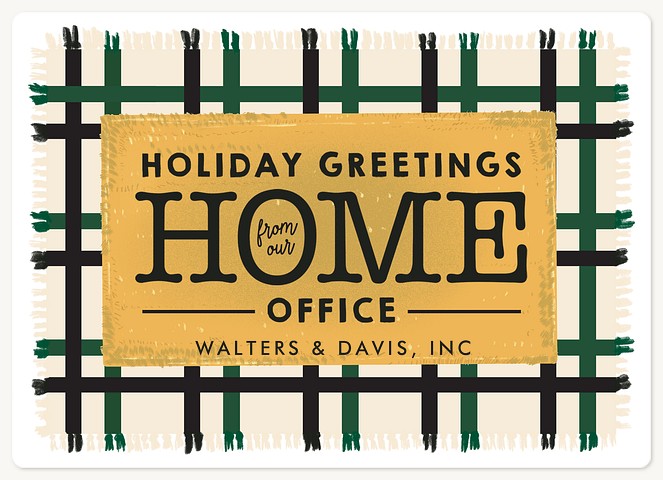 Holiday Home Office Holiday & Christmas Magnet Cards