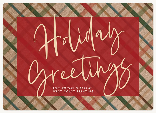 Plaid Greetings Holiday & Christmas Magnet Cards