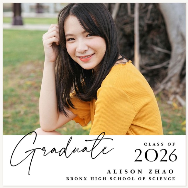 Graduate Script Graduation Announcements