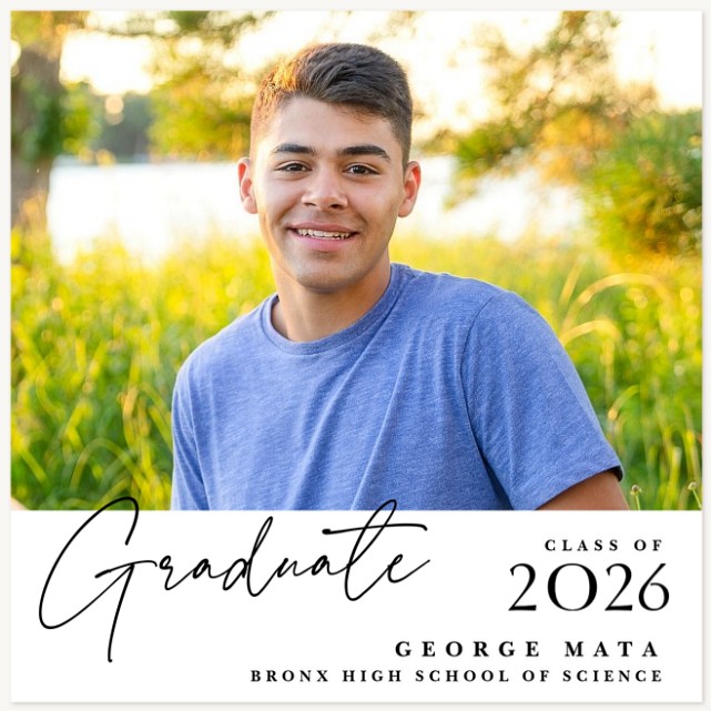 Graduate Script Graduation Announcements