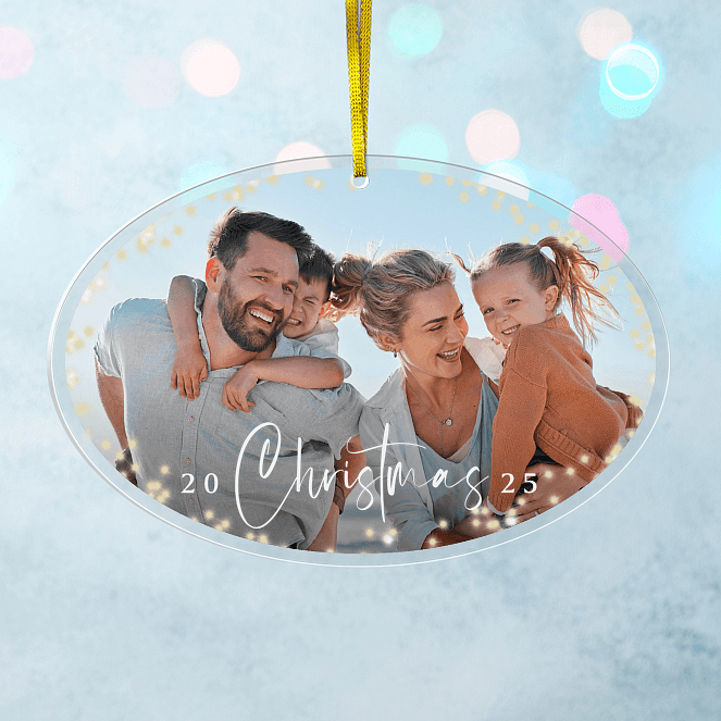 Merry Lights Personalized Ornaments