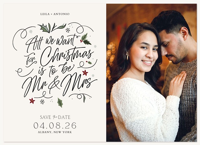 Our Wish Personalized Holiday Cards