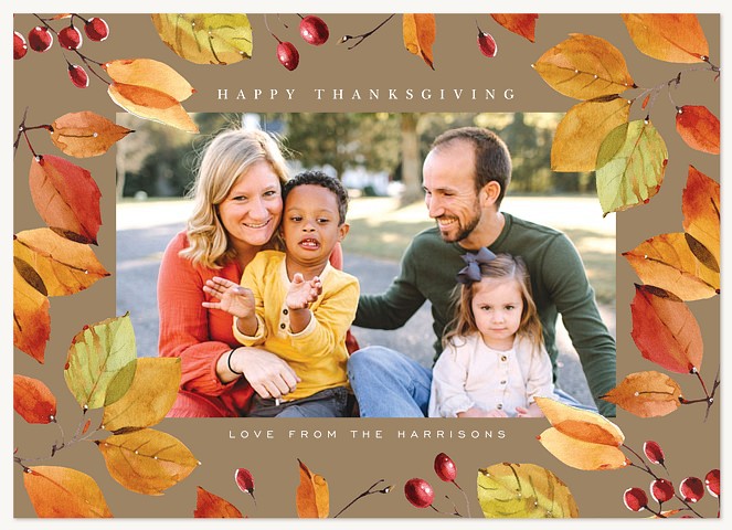 Fall Foliage Thanksgiving Cards