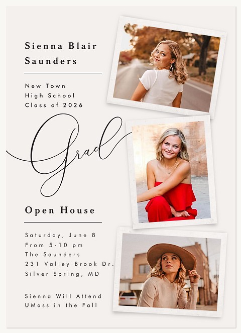 Vintage Album Graduation Cards