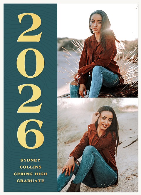 Subtle Etching Graduation Cards