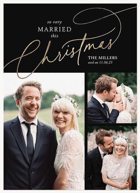 So Very Married Personalized Holiday Cards