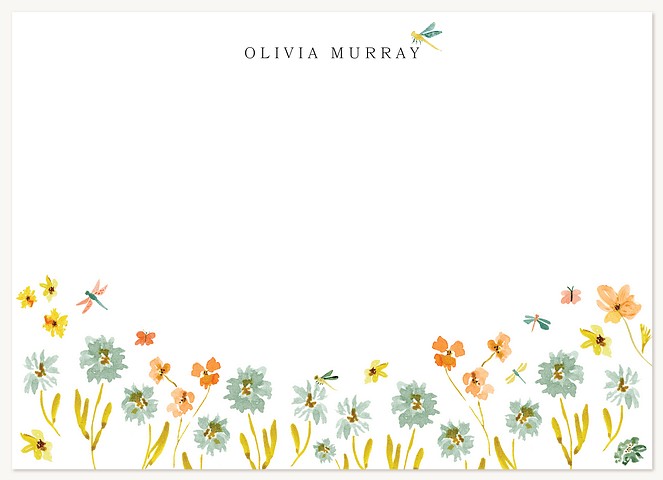 Blossom Breeze Stationery