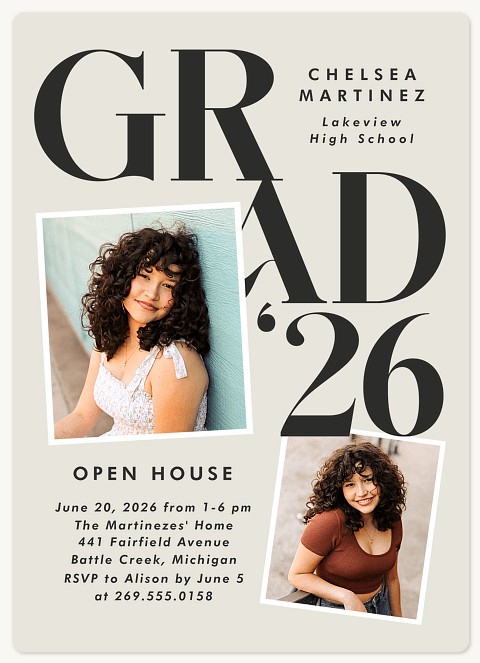 Go Big Graduation Cards