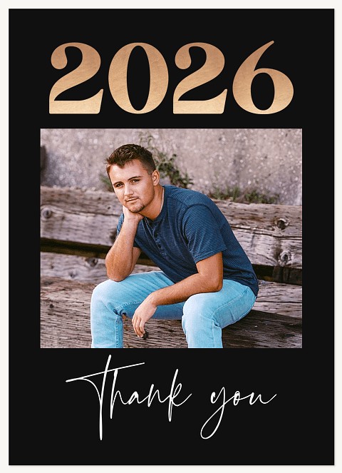 Grad Duo Thank You Thank You Cards 