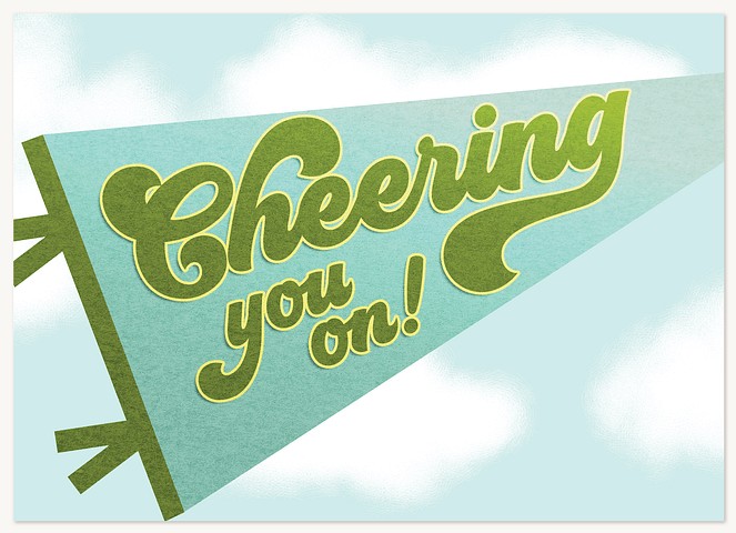 Cheering You On Greeting Cards