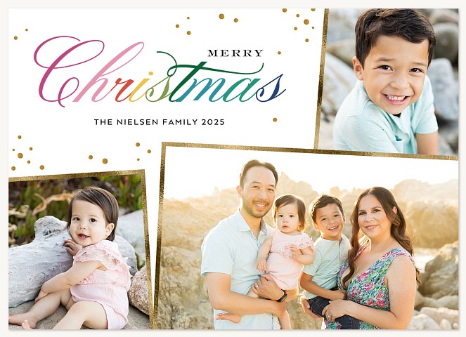 Fun Day Personalized Holiday Cards