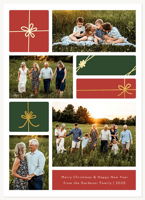 Gifts And Presents Personalized Holiday Cards