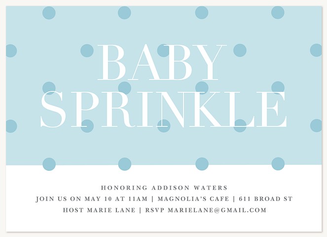 Cutest of All Baby Shower Invites