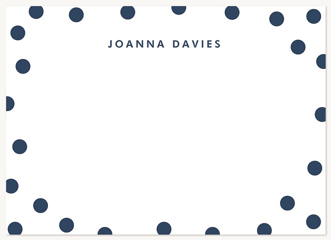 Preppy Dots Stationery