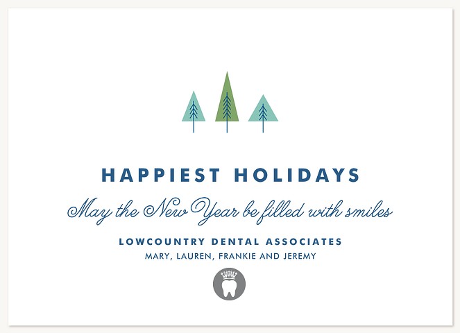 Winter Grove Business Holiday Cards