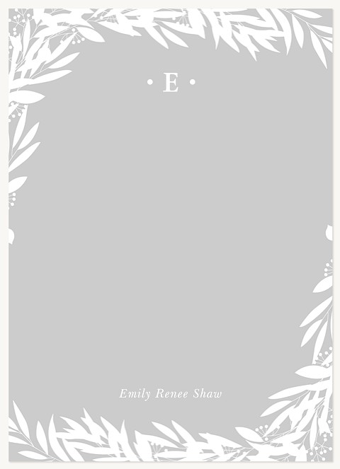 Foliage Frame Stationery