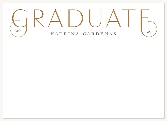  Contour Thank You Cards 