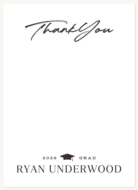 Classic Stack Thank You Cards 