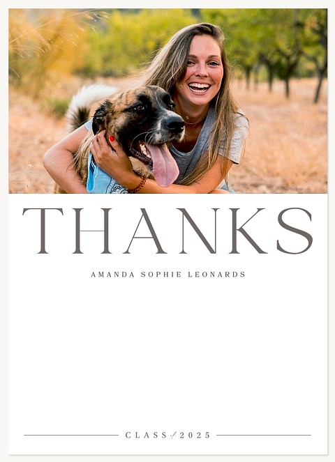 Snapshots Collage Thanks Thank You Cards 