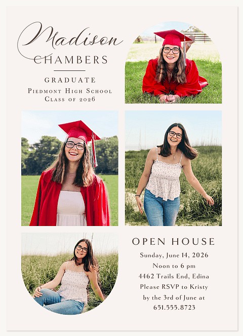 Modern Elegance Graduation Cards