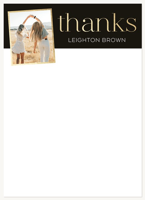 Gilded Frame Thank You Cards 