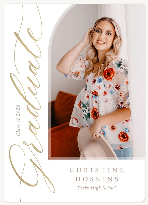 Archway Side Graduation Cards