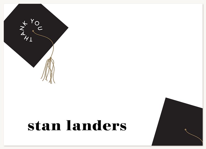 Toss Up Thank You Cards 