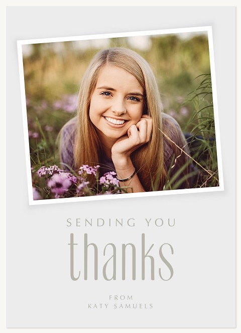 Academic Elegance Thanks Thank You Cards 