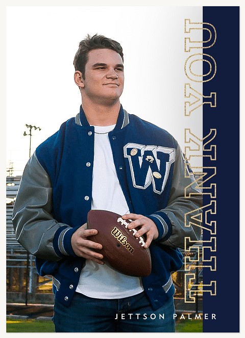 Upright Thank You Thank You Cards 