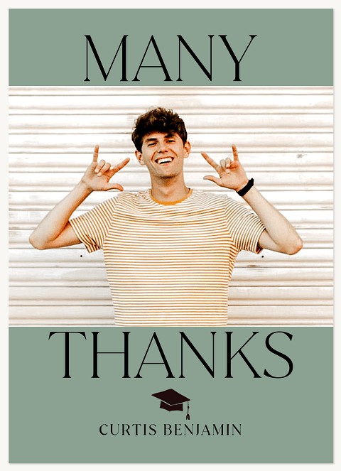 Top & Bottom Thank You Cards 