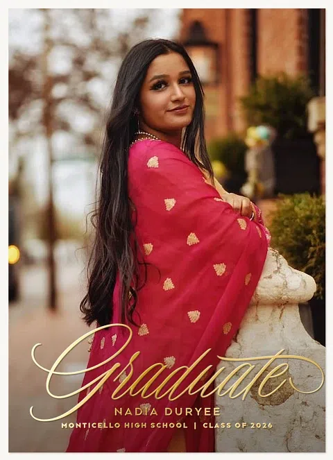 Refined Graduate Graduation Cards