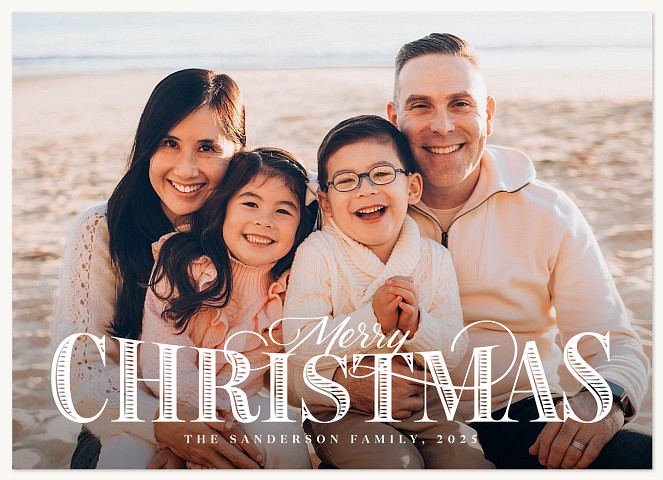 Decorative Type | Photo Holiday Cards | Simply to Impress