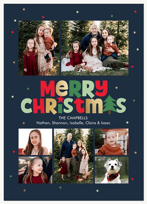 Playful Tidings Personalized Holiday Cards