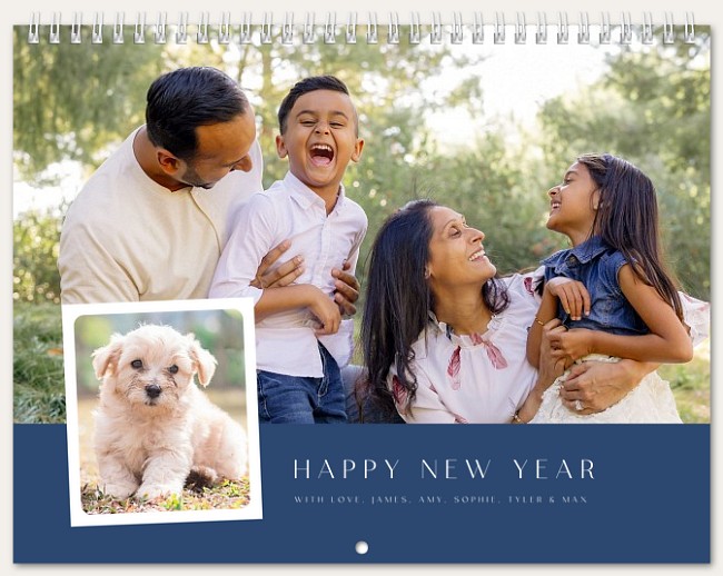 Double Photos Calendar Custom Photo Calendars