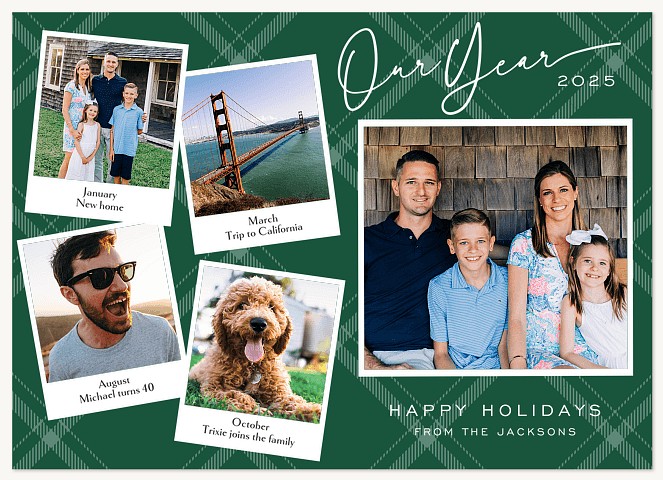Memorable Moments Personalized Holiday Cards