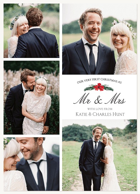 A New Christmas Personalized Holiday Cards