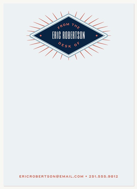 Diamond Burst Stationery