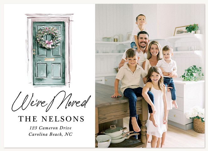 Entryway Moving Announcements