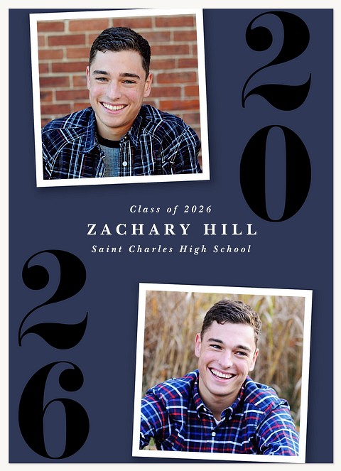 Simple Snaps Graduation Announcements