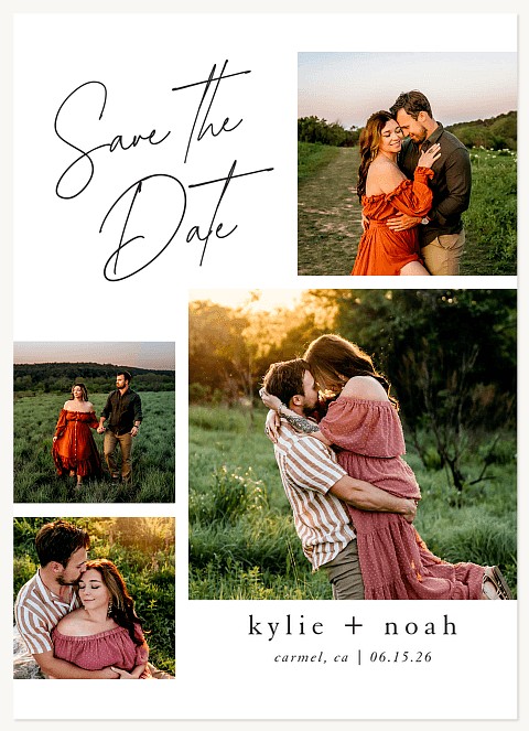 Written in Us Save the Date Cards