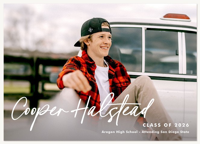 Premier Signature Graduation Cards