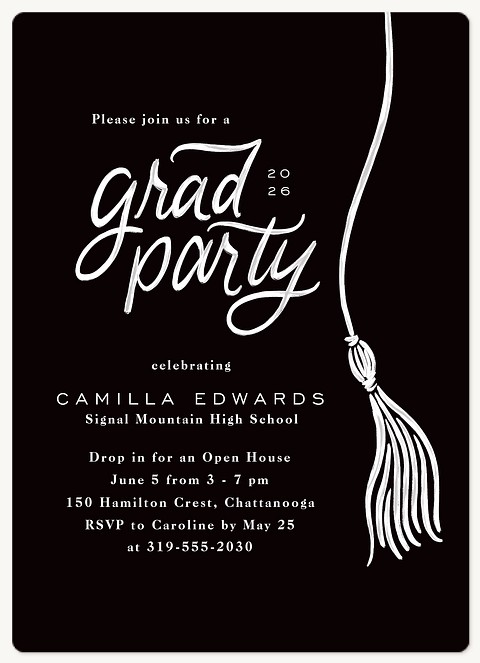 Tassel Turn Graduation Cards