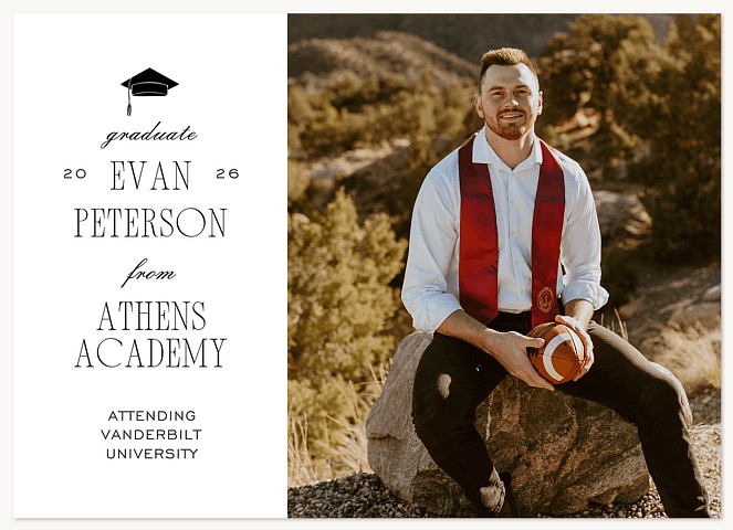 Graduate Column Graduation Cards