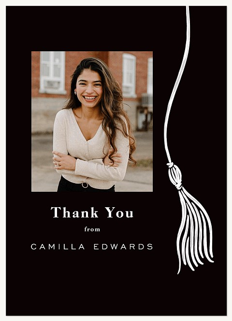Tassel Turn Thank You Cards 