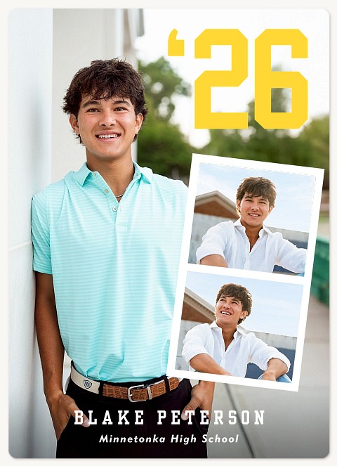 Varsity Film Strip Graduation Cards