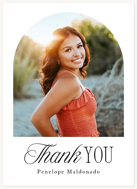 Arch Statement Thank You Cards 