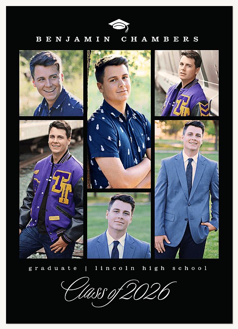 Refined Collage Graduation Cards
