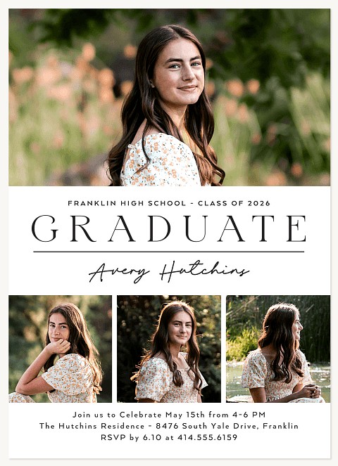 Spotlight Grad Graduation Cards
