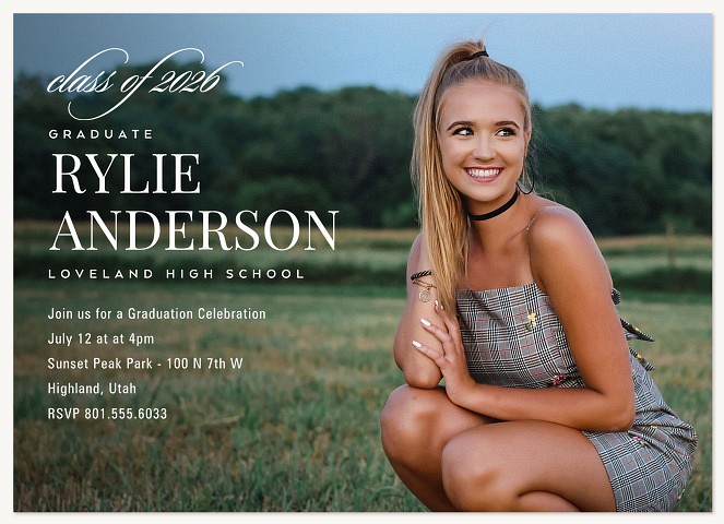 Open Celebration Graduation Cards